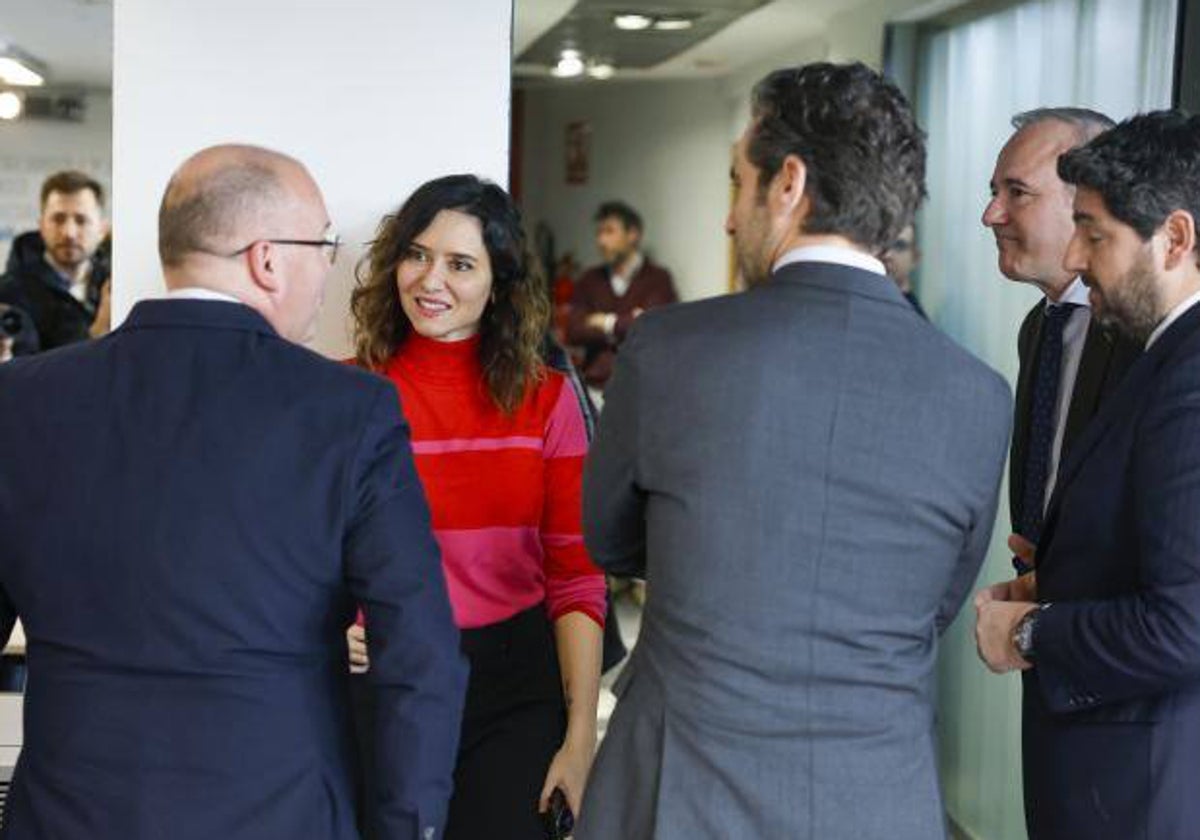 Isabel Díaz Ayuso, en el Comité Ejecutivo del PP, el martes