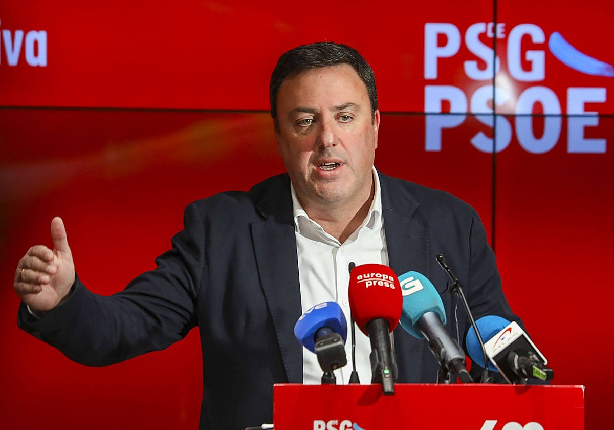 González Formoso, este miércoles en su comparecencia ante los medios