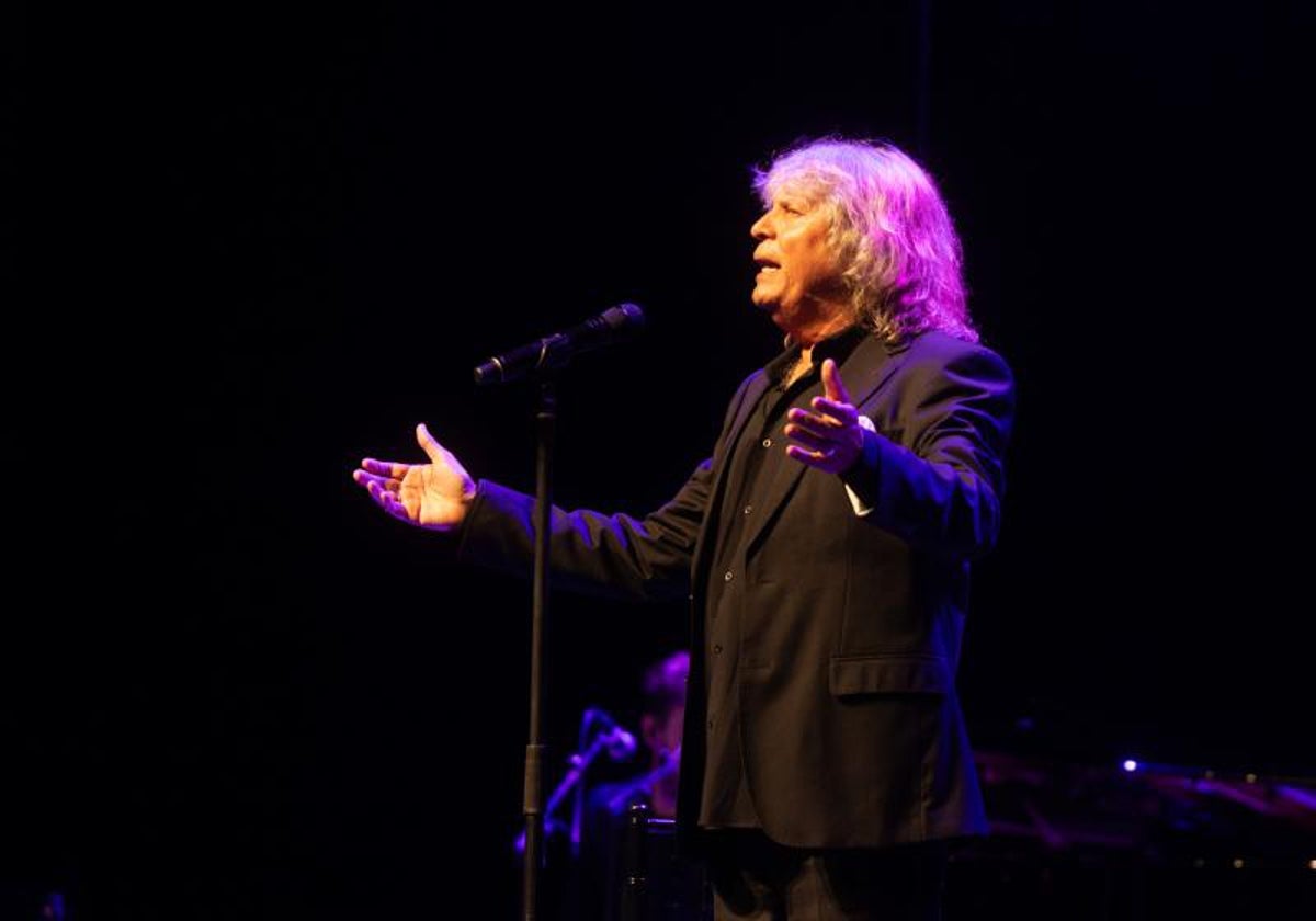 José Mercé, durante una actuación en el Cartuja Center