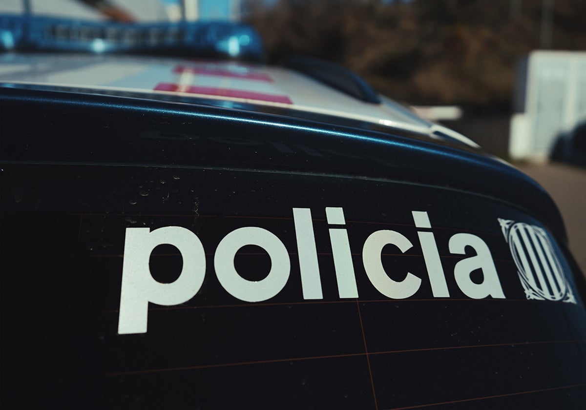 Un coche patrulla de la Policía catalana