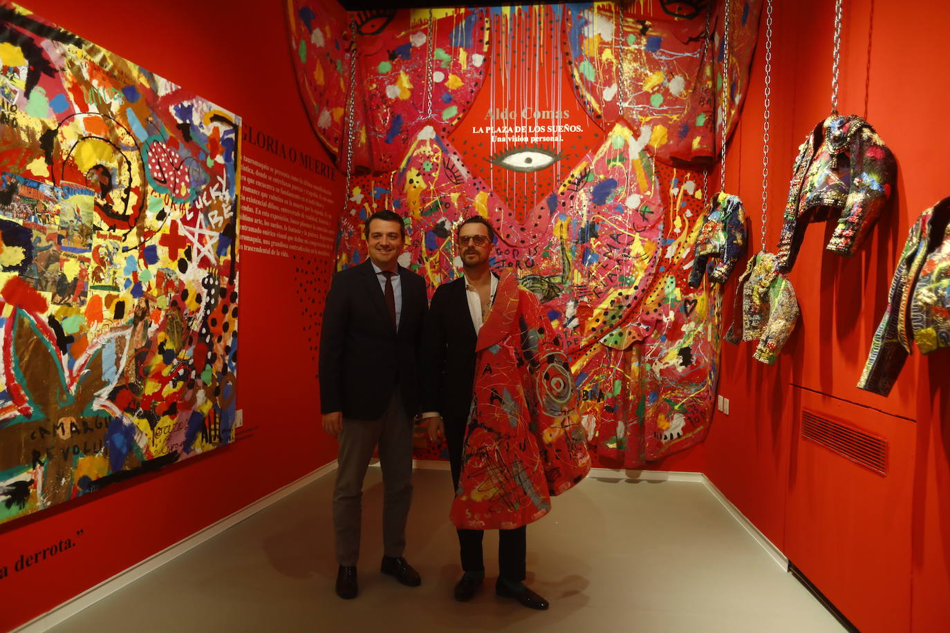 Fotos: la impactante exposición de Aldo Comas en el Museo Taurino de Córdoba