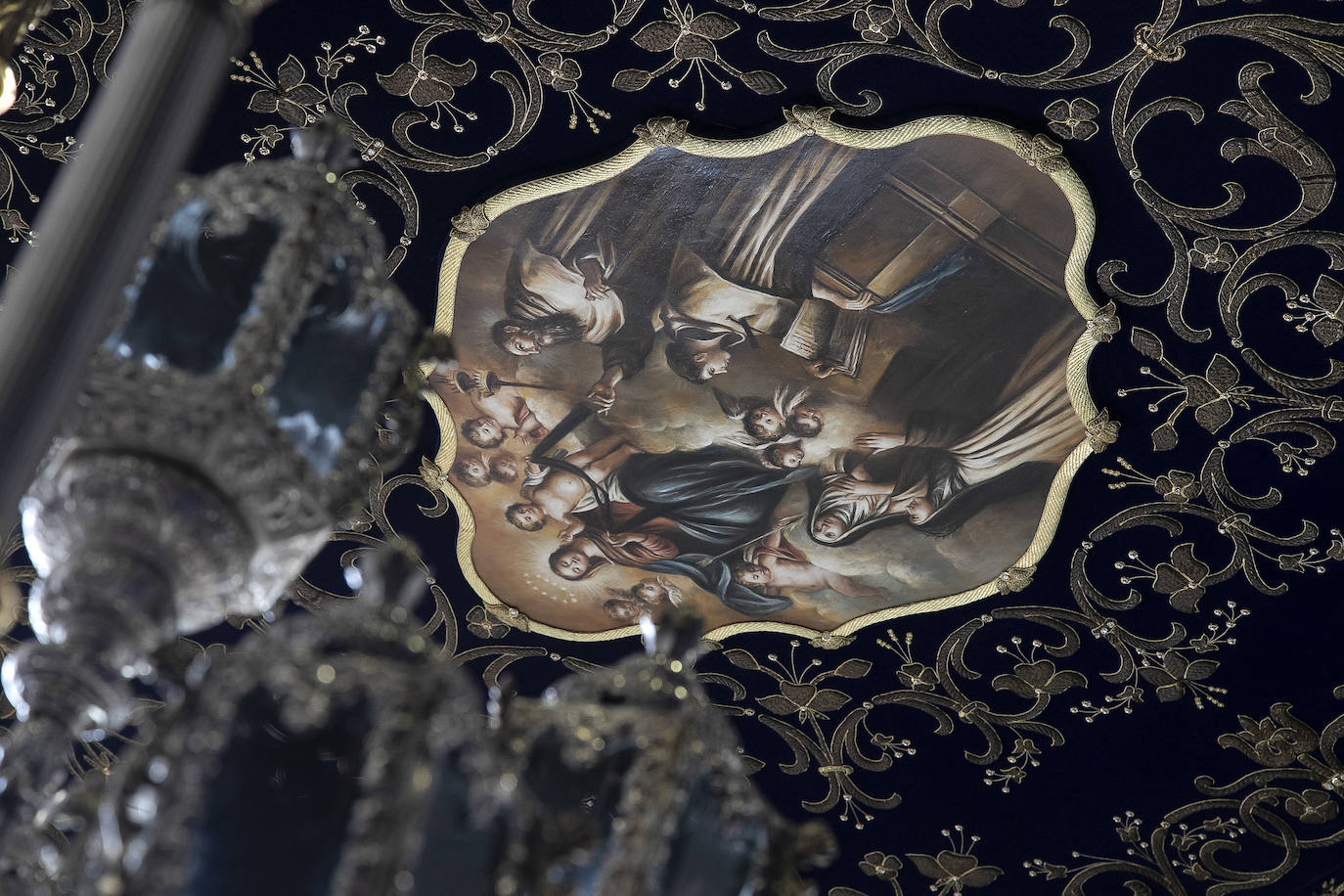 Fotos: El palio de la Virgen del Mayor Dolor en su Soledad de Córdoba luce nuevas proporciones