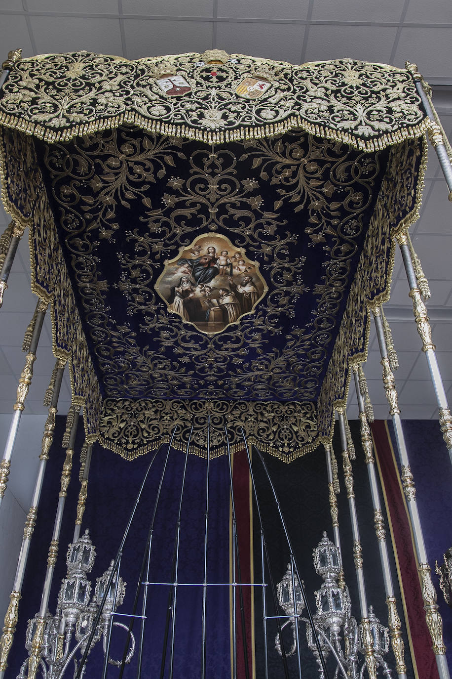 Fotos: El palio de la Virgen del Mayor Dolor en su Soledad de Córdoba luce nuevas proporciones