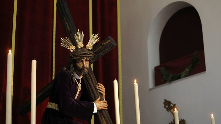 Nuestro Padre Jesús de la Victoria en sus Tres Caídas, el día de su bendición