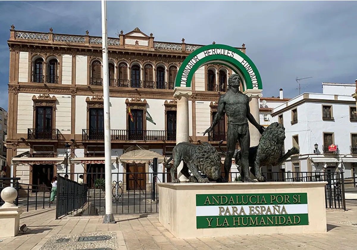 Imagen de la fachada del Casino de Ronda