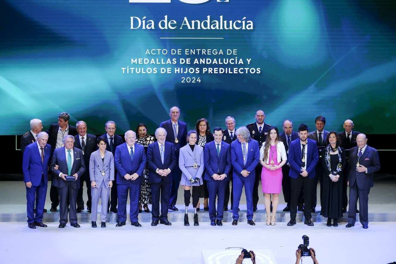 Entrega de las Medallas de Andalucía 2024