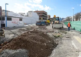 La reforma de la avenida de Trassierra estará lista a mediados de abril
