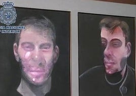 Caen dos receptadores de los cuadros robados de Francis Bacon a su pareja en Madrid