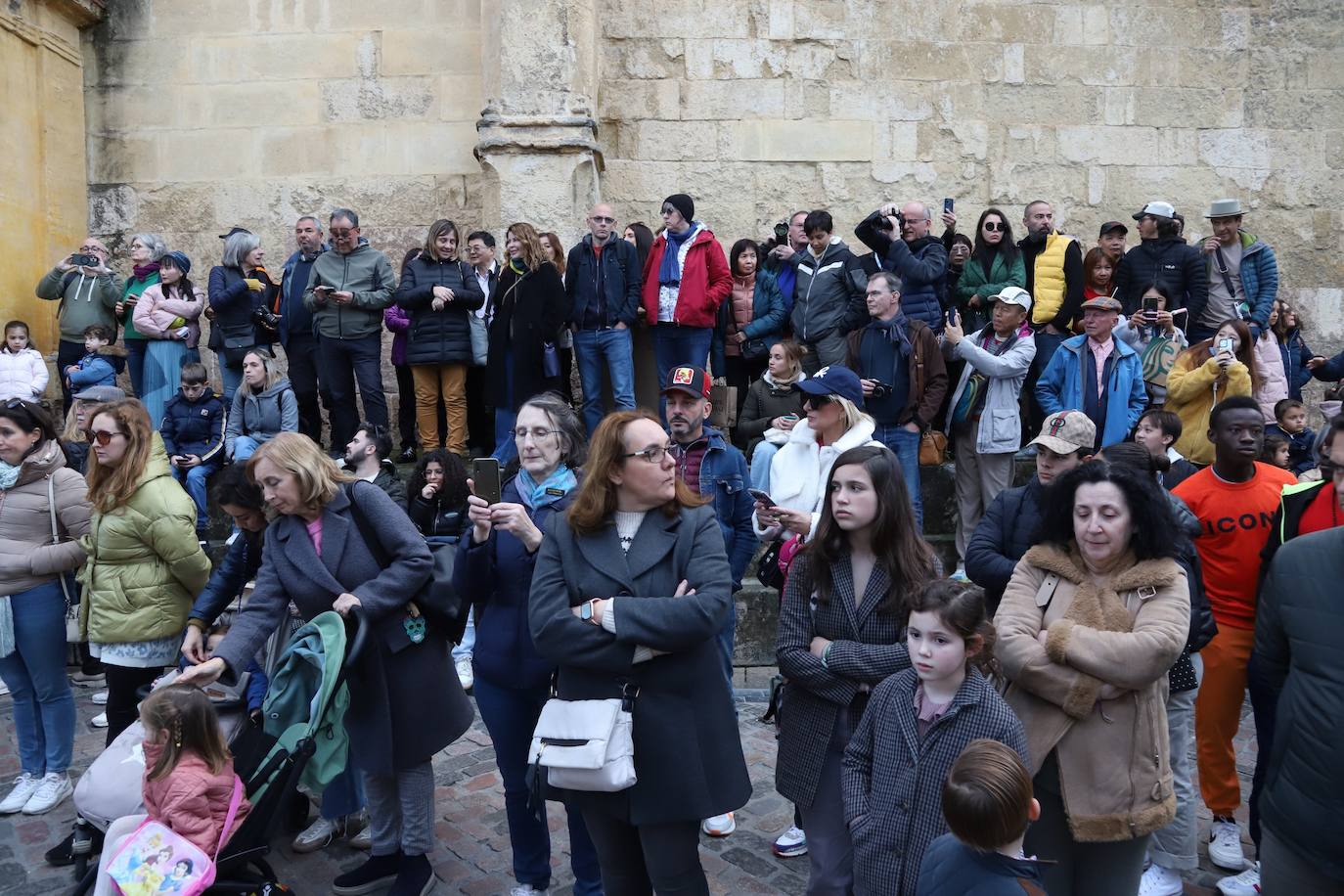 Fotos: La elegante procesión triunfal del Señor del Calvario en Córdoba