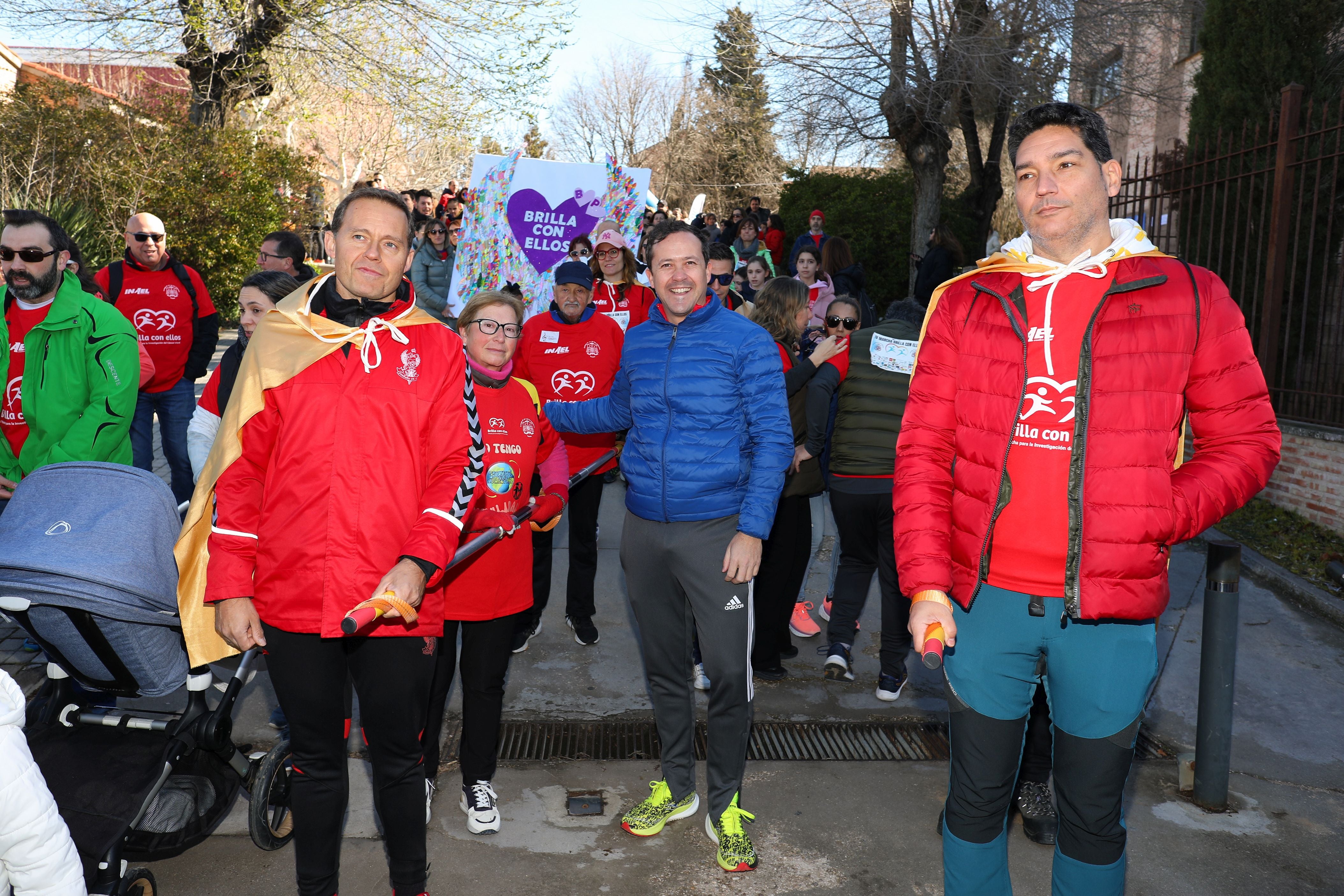 Toledo se vuelca con la marcha y la carrera &#039;Brilla con ellos&#039; contra el cáncer infantil