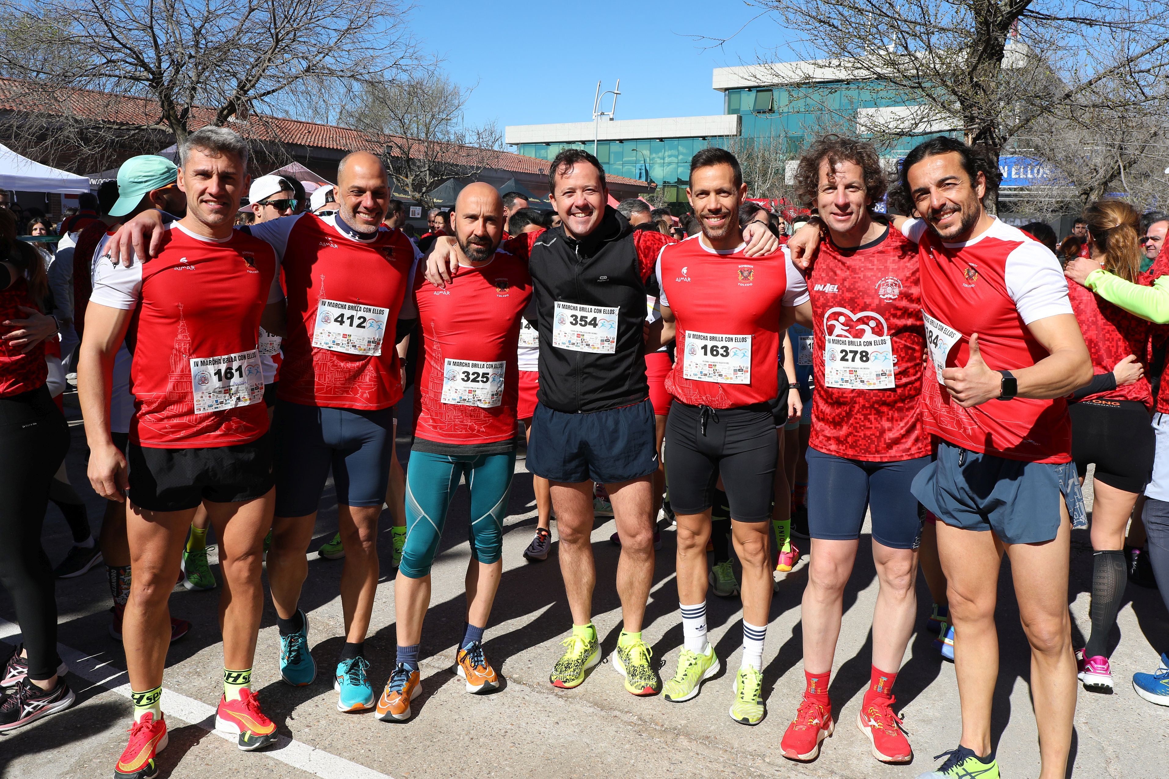 Toledo se vuelca con la marcha y la carrera &#039;Brilla con ellos&#039; contra el cáncer infantil
