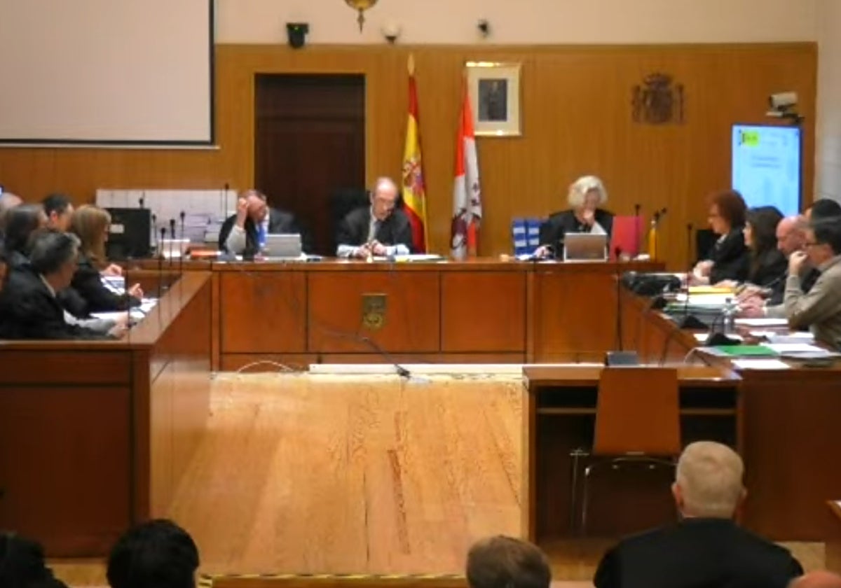 Vista por la 'Perla Negra', este lunes en la Audiencia Provincial Valladolid