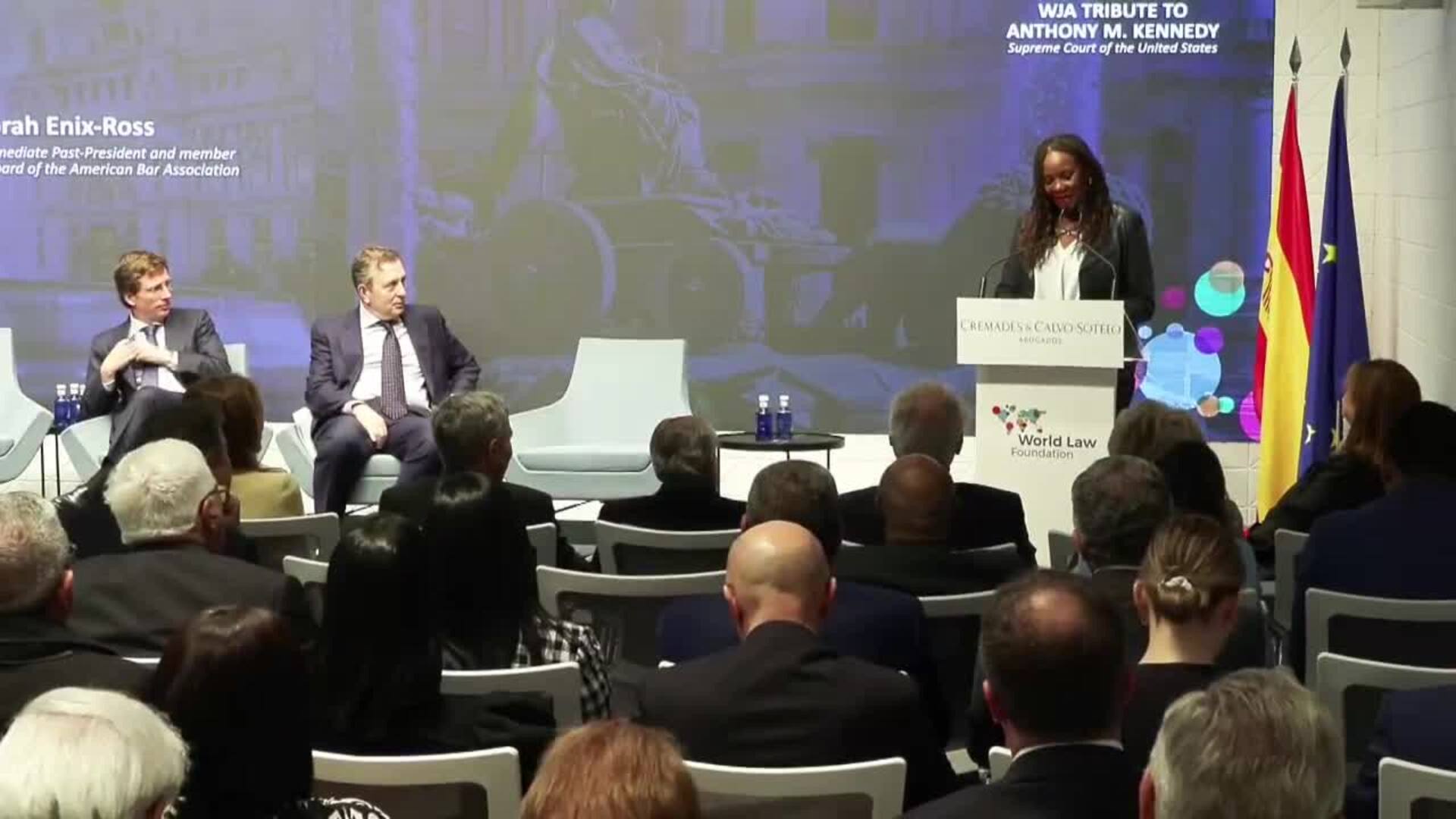 Almeida, en inauguración cumbre sobre independencia judicial de la World Jurist Association