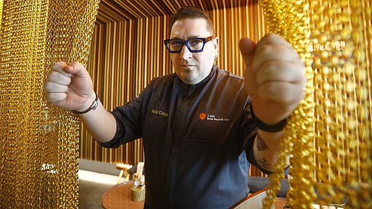 Periko Ortega, en su restaurante ReComiendo