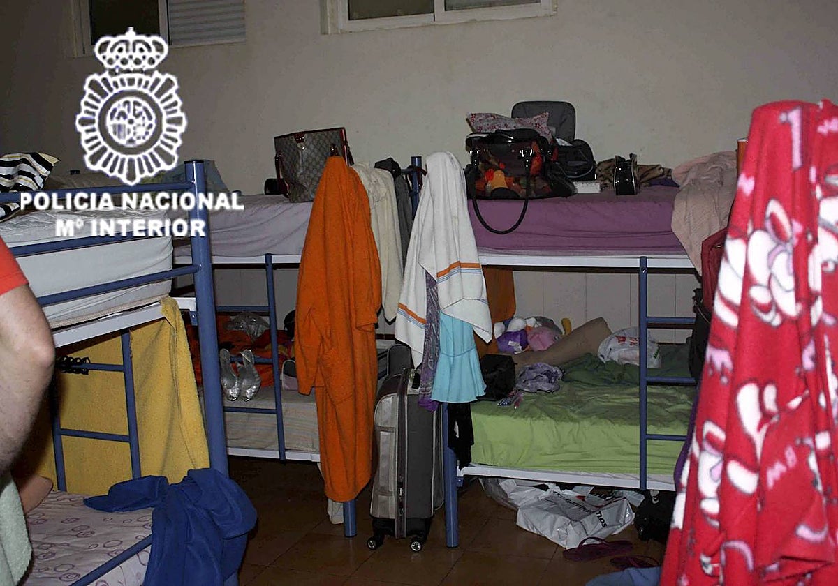 Imagen de archivo de un burdel en una vivienda de Madrid