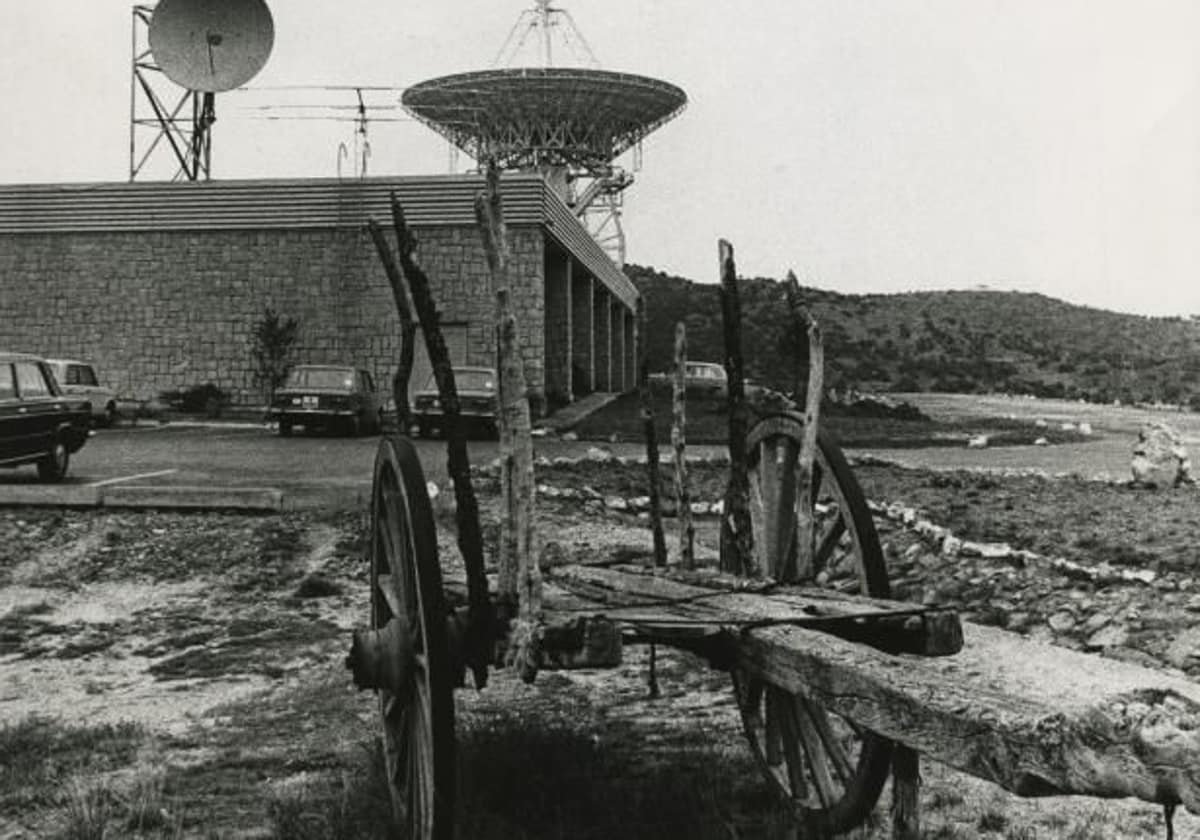 Estación de Robledo de Chavela en 1969