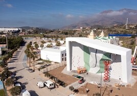 Estepona construye el mayor rocódromo de España al aire libre