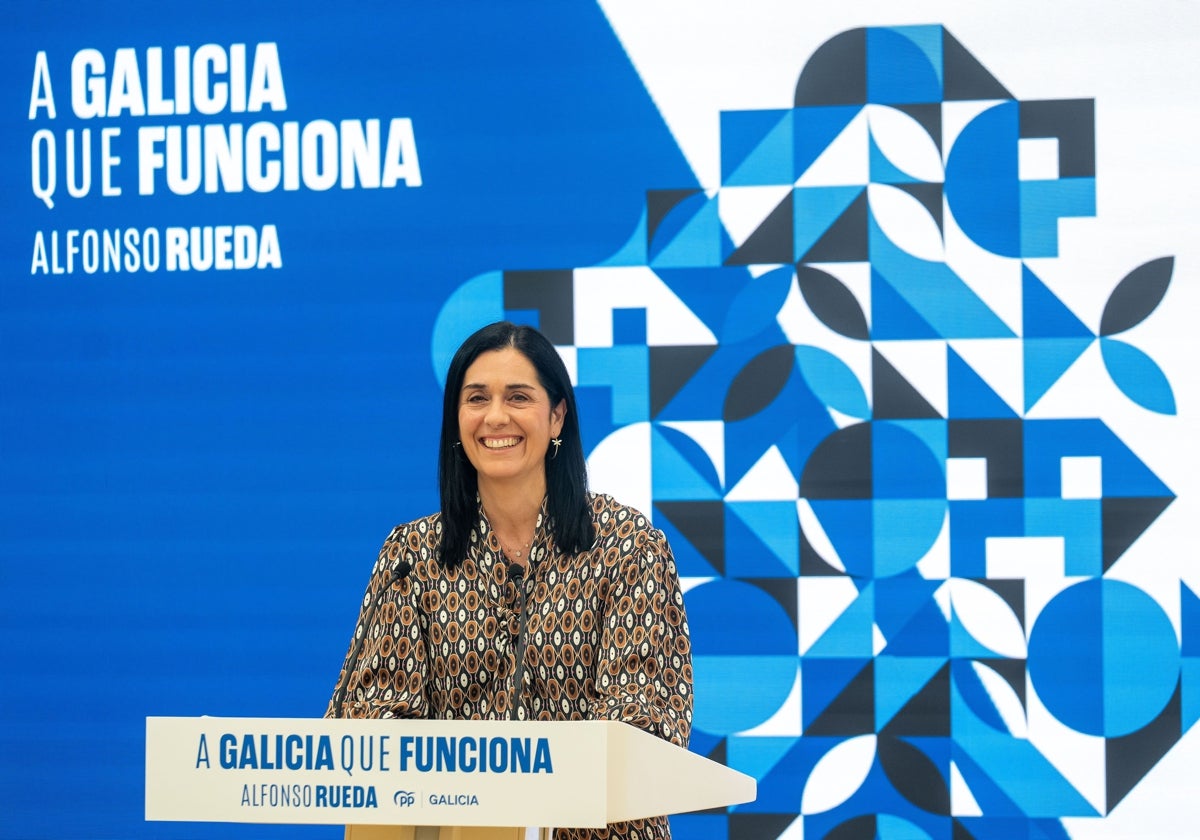 Paula Prado, secretaria general del PPdeG, en una imagen de archivo