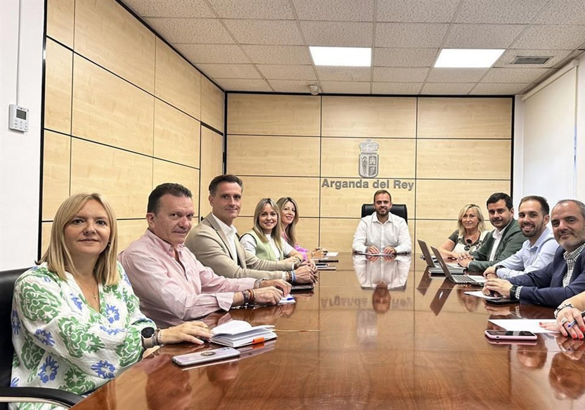 Alberto Escribano, al frente de la junta de gobierno local de Arganda del Rey