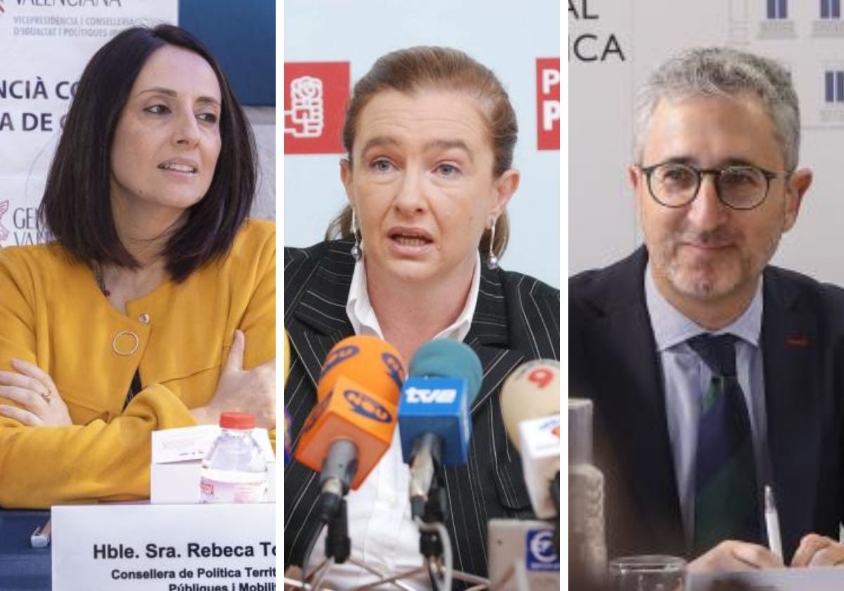 Rebeca Torró, Cristina Moreno y Arcadi España