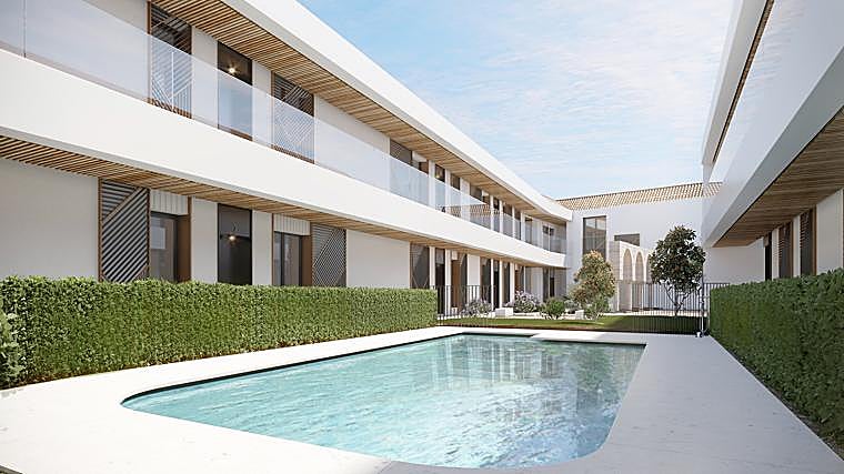 Infografía de Residencial Viana