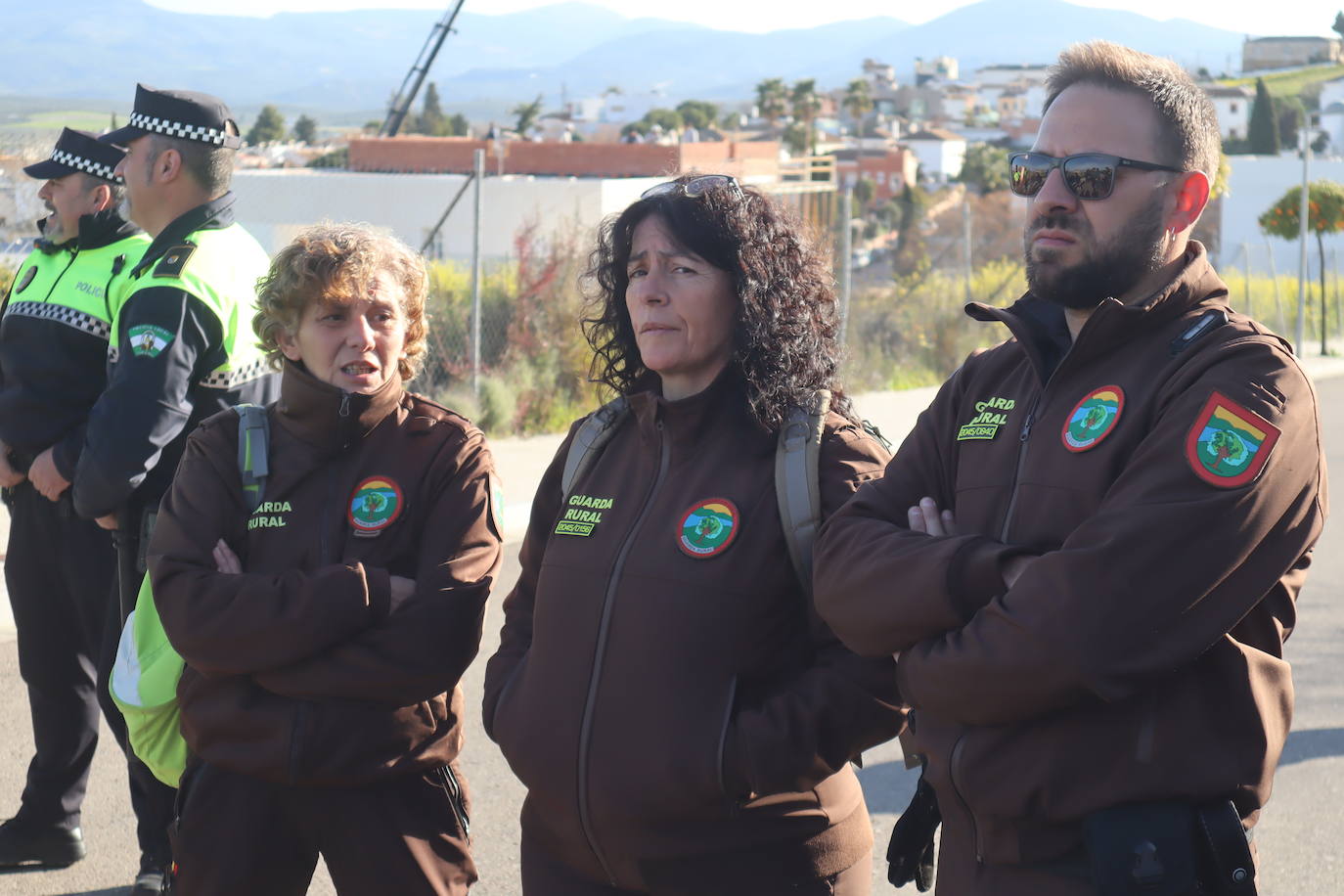 Fotos: así ha sido la búsqueda del hombre de 83 años desaparecido en Lucena