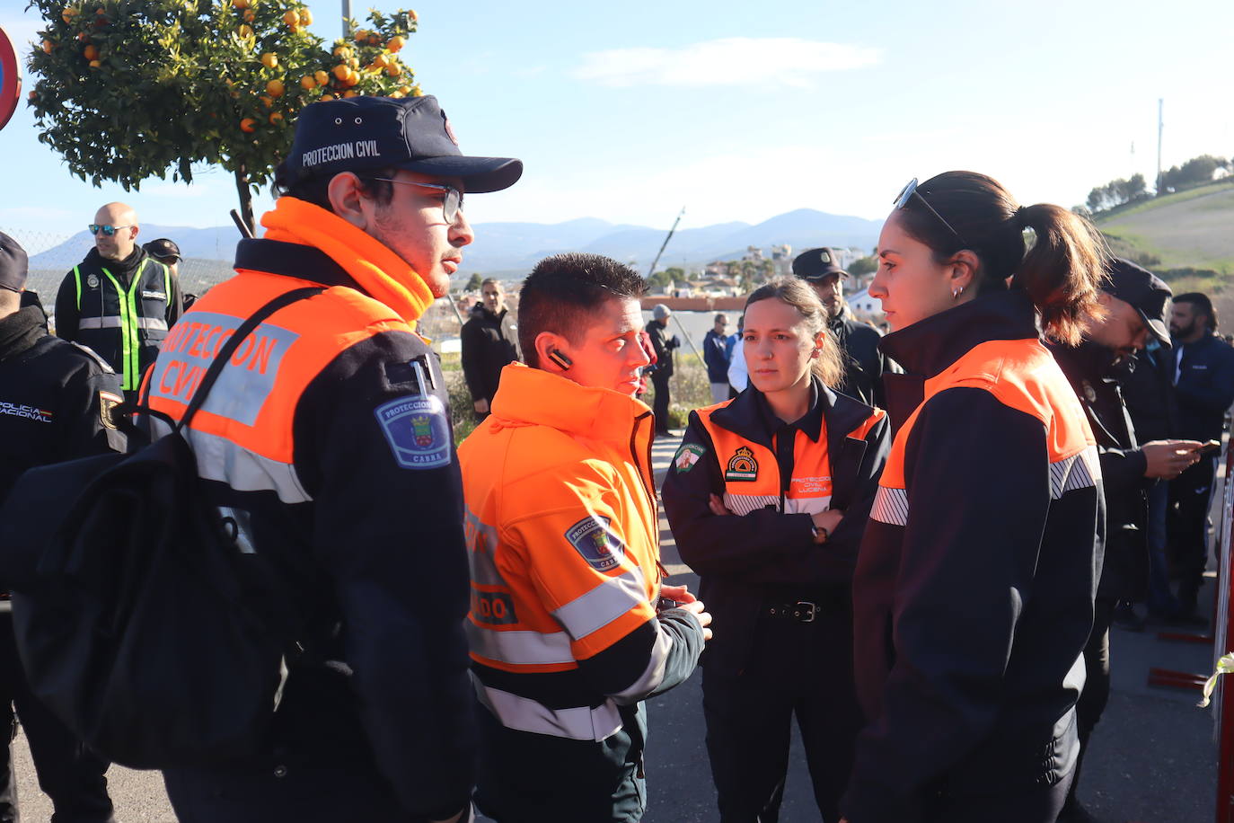 Fotos: así ha sido la búsqueda del hombre de 83 años desaparecido en Lucena