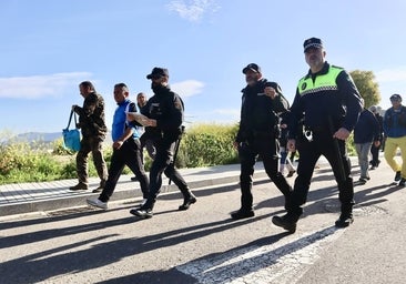 El potente operativo de búsqueda del desaparecido en Lucena