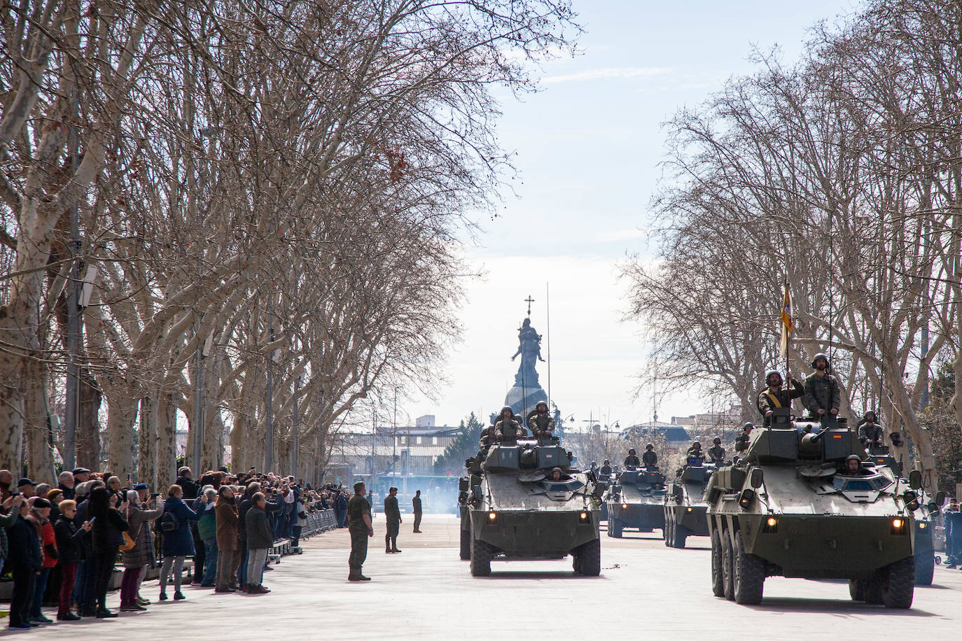 El Rey preside en Valladolid la celebración del 365 aniversario del Regimiento de Farnesio