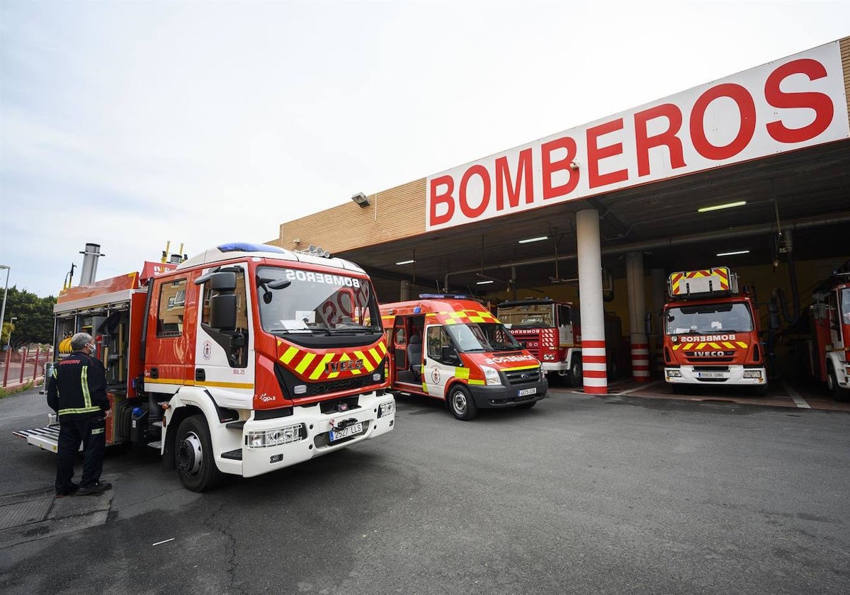 El parque de Bomberos en Almería en una imagen de archivo