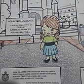 Imagen - Alegría enseña en primera persona a los niños distintos aspectos cofrades