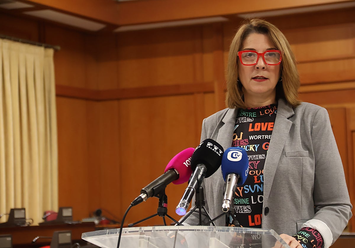 La delegada de Servicios Sociales, Eva Contador