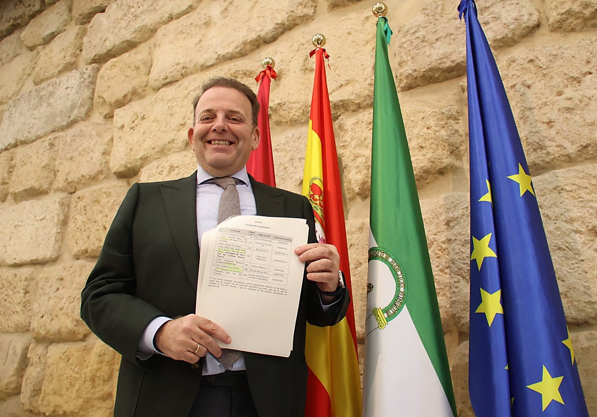 El delegado de Fiestas y Tradiciones del Ayuntamiento de Córdoba, Julián Urbano