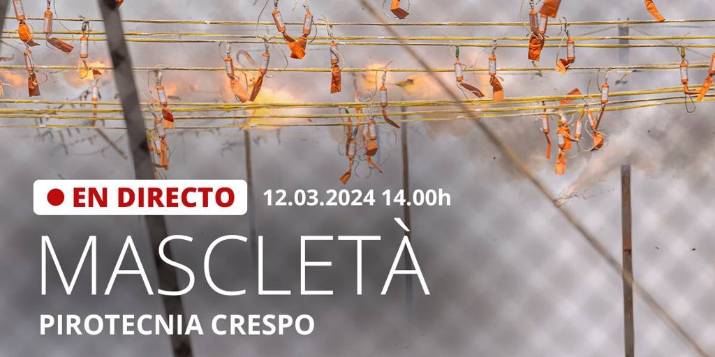 Revive la mascletà de este martes 12 de marzo de las fallas 2024 de valencia