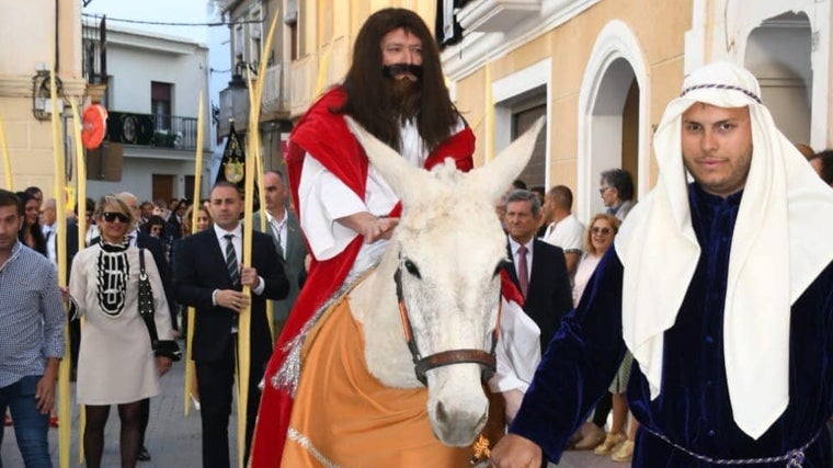 Procesión de la Borriquita en Cuevas del Almanzora.