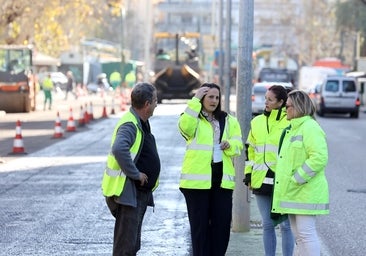 La Junta asfalta Medina Azahara con material para reducir el ruido