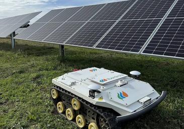 Un robot castellano y leonés gestiona de manera remota las plantas fotovoltaicas de Iberdrola