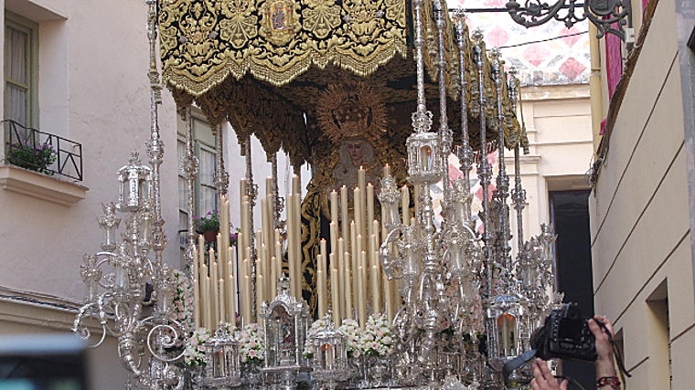 Procesiones y hermandades del Domingo de Ramos en Málaga