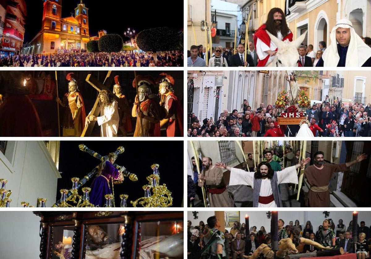 Momentos destacados de la Semana Santa en la provincia de Almería.