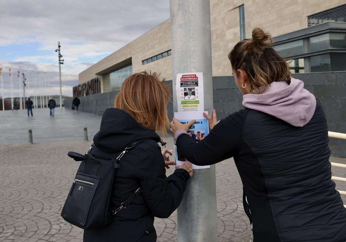 La Policía prosigue la búsqueda de Javier, el joven desaparecido en Logroño,  en las inmediaciones de la depuradora