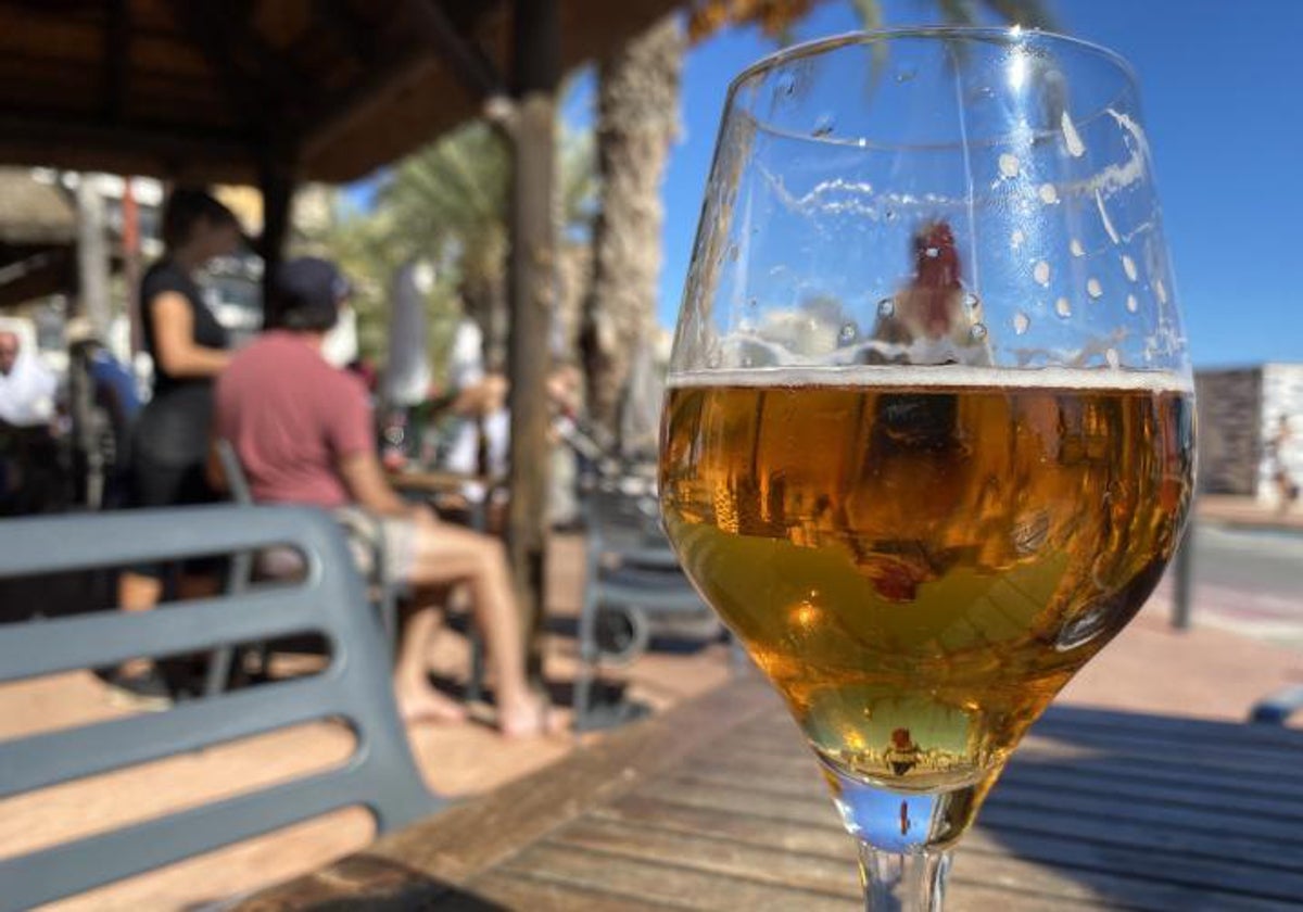 Imagen de archivo de la terraza de un bar en la Comunidad Valenciana.