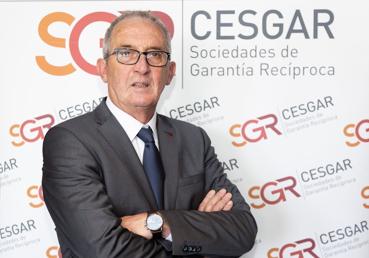 José Pedro Salcedo, presidente de SGR-CESGAR