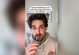 Un español relata la noche que se tomó unas cervezas con un famoso actor de 'Juego de Tronos' sin saber quién era
