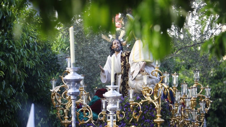 El Señor de la Oración en el Huerto, en la calle San Fernando