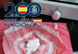 Desmantelan en Granada un laboratorio de cocaína que suministraba a una red de explotación sexual