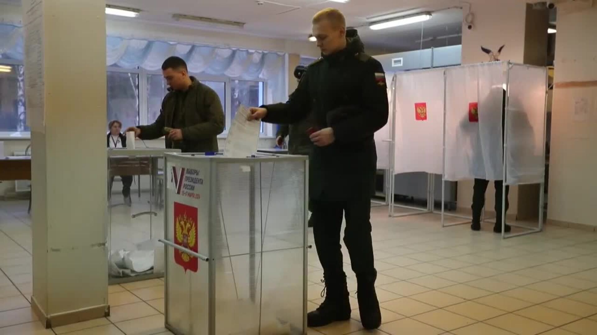 Arrancan las votaciones de las elecciones presidenciales en Rusia