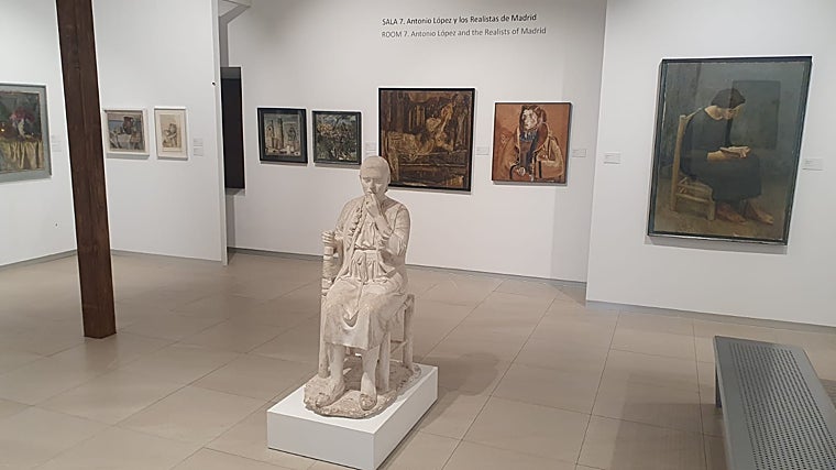 Sala de Antonio López y los Realistas de Madrid en el Murec de Almería.