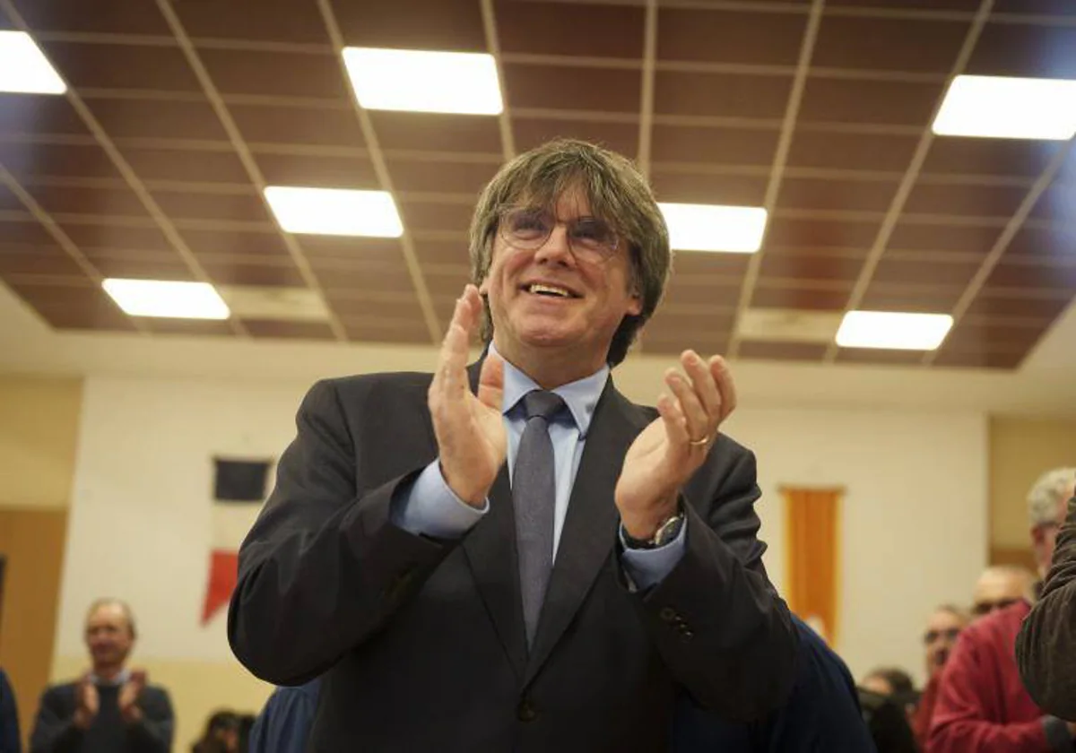 El expresidente de la Generalitat de Cataluña Carles Puigdemont en una imagen de archivo