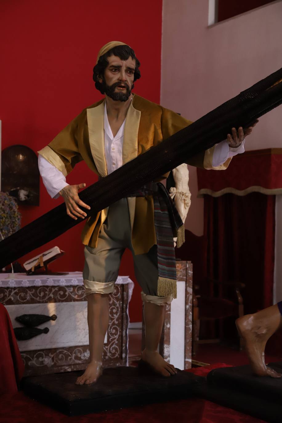 Fotos: Las Tres Caídas cobra vida en Córdoba con el Cirineo y un sayón