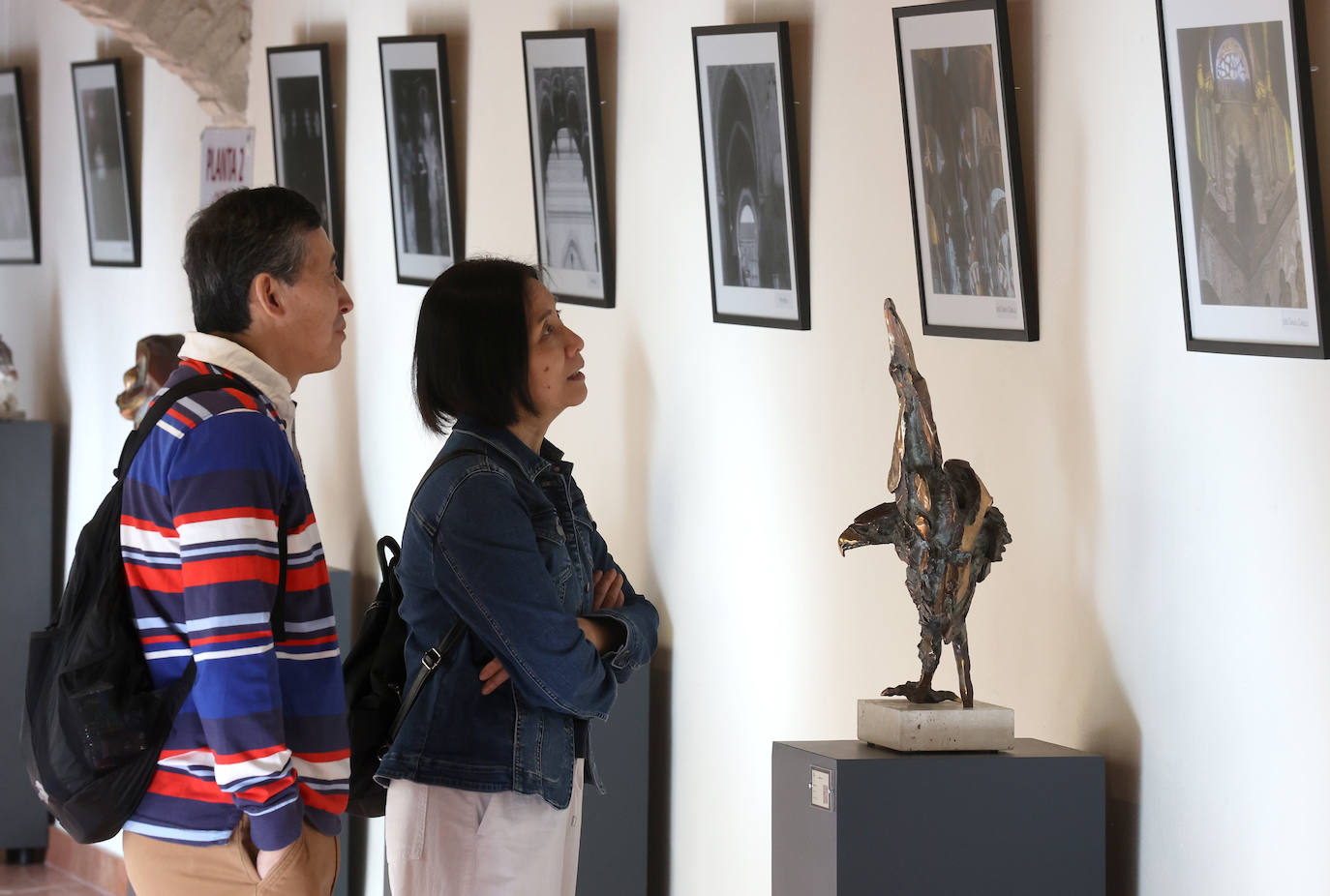 Fotos: la impactante exposición de la escultura de Aurelio Teno en Córdoba